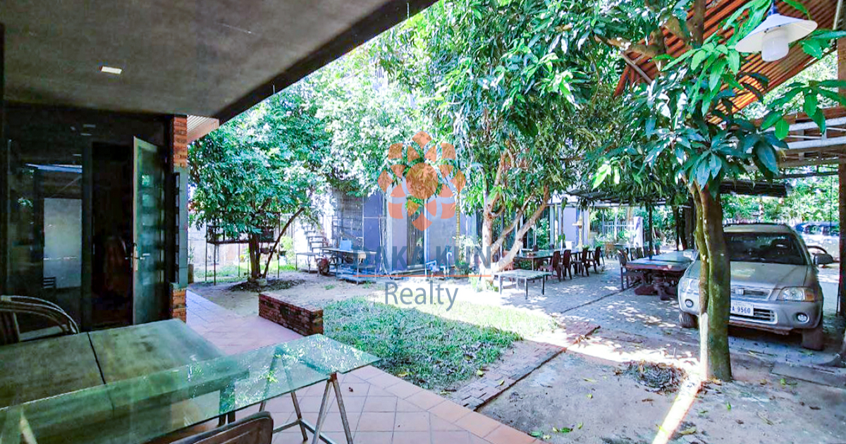 Two-Building House Compound for Sale in Siem Reap City