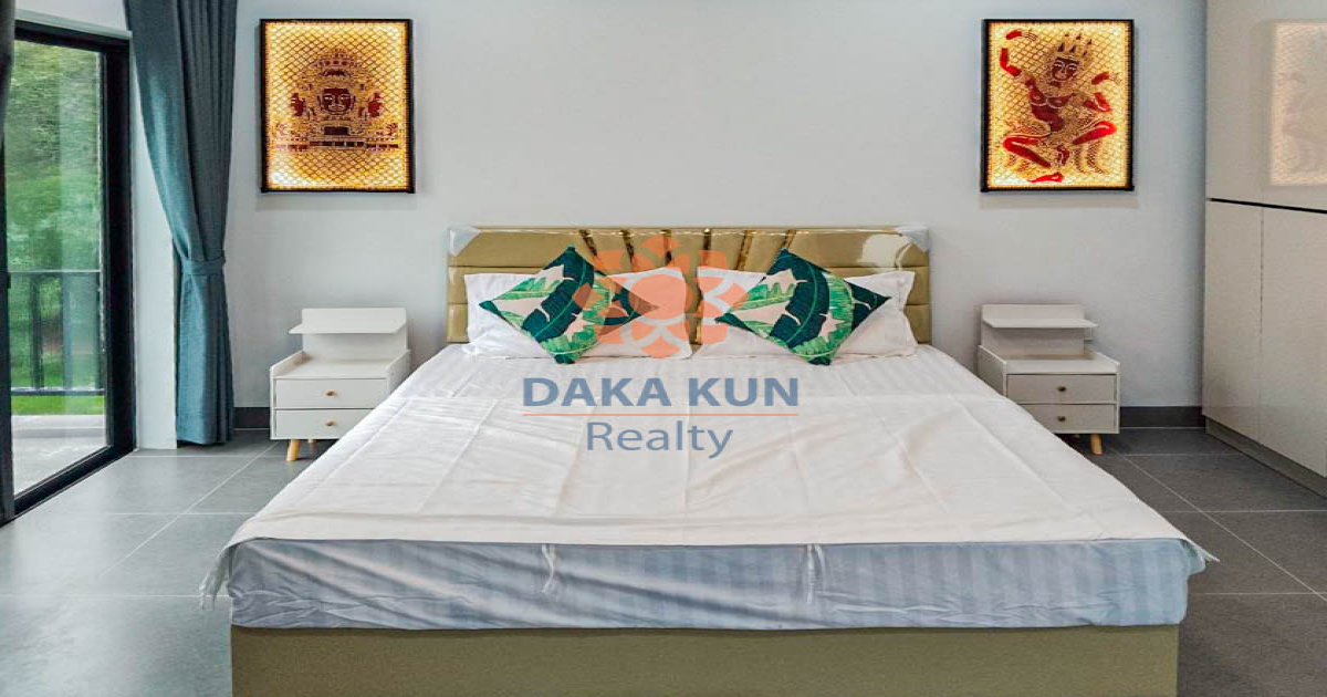 1 Bedroom Apartment for Rent in Siem Reap City, near Wat Svay
