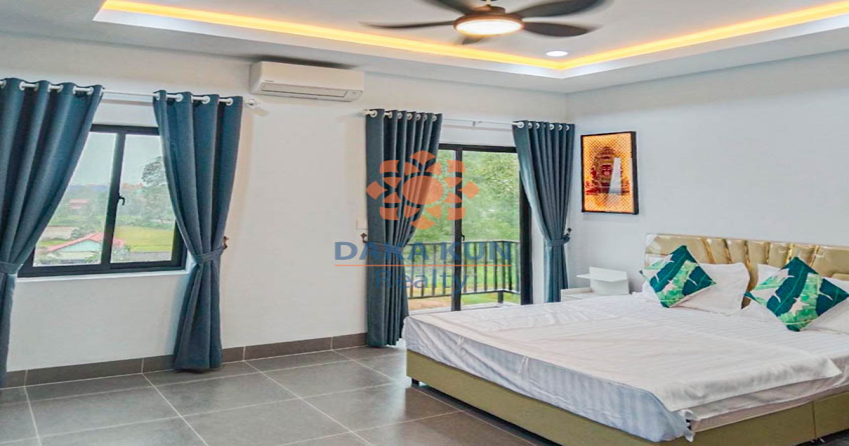 1 Bedroom Apartment for Rent in Siem Reap City, near Wat Svay