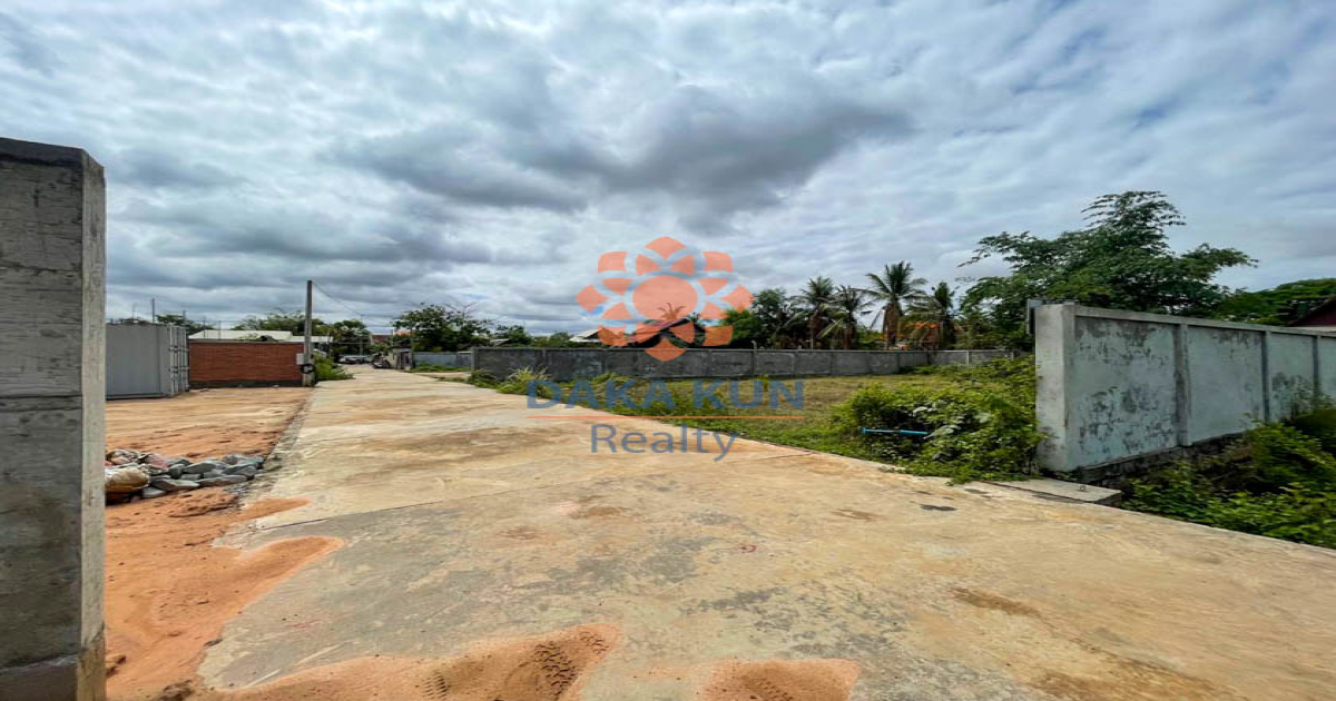 Land for Sale in Siem Reap City-Sala Kamreuk