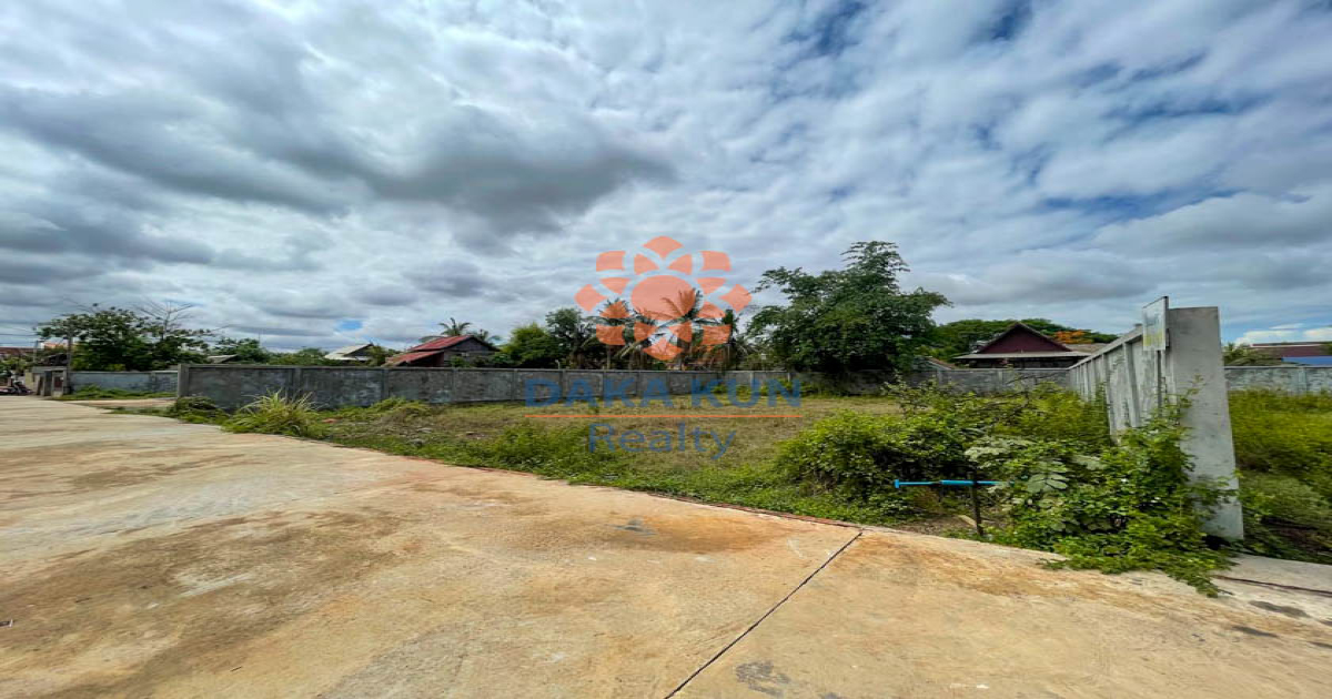 Land for Sale in Siem Reap City-Sala Kamreuk