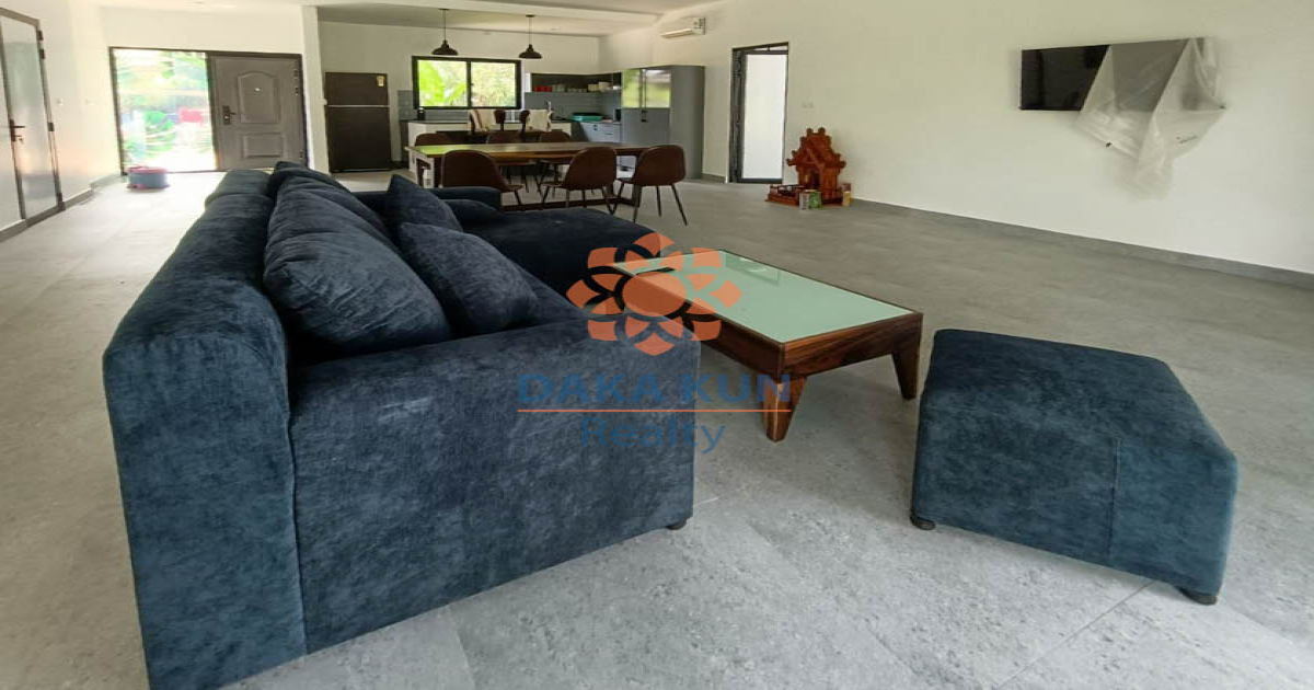 3-Bedroom House with Swimming Pool for Rent in Siem Reap City