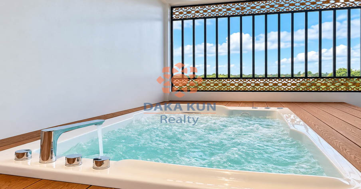 Villa with Jacuzzi for Rent in Siem Reap City