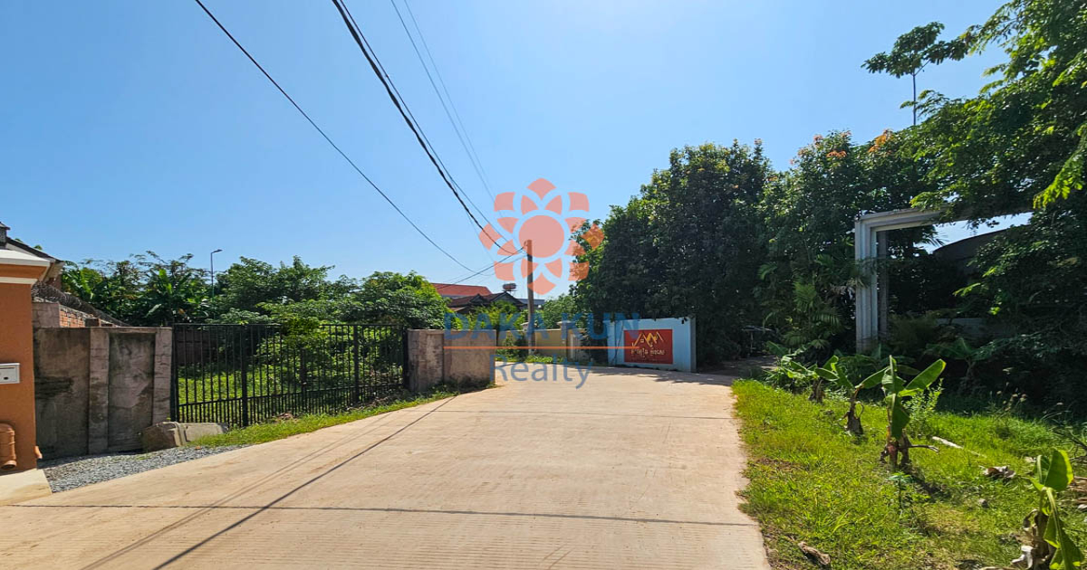 Land for Sale in Siem Reap City, near Platinum Road