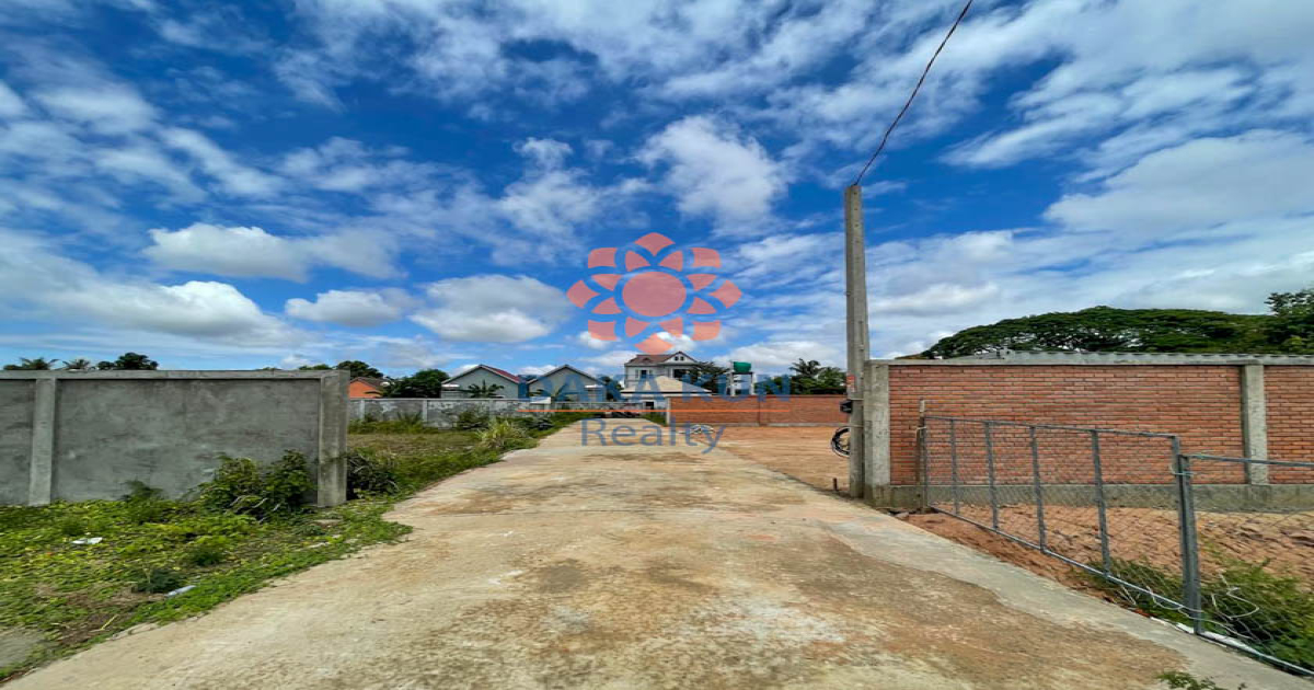 Land for Sale in Siem Reap City-Sala Kamreuk