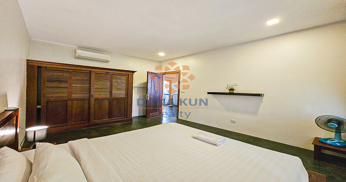 1 Bedroom Apartment for Rent in Siem Reap City, near Riverside