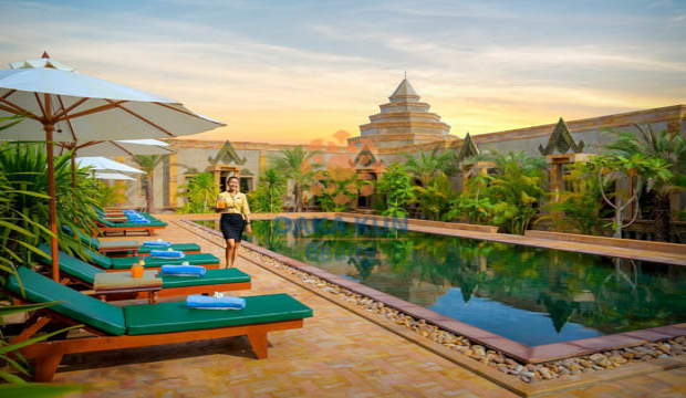 33 rooms Hotel for Rent in Krong Siem Reap-near Bakheng Rd