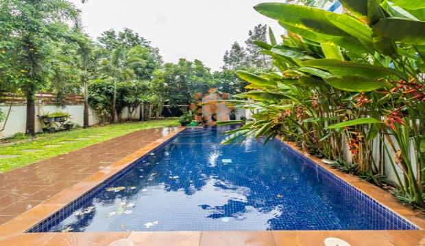 3 Bedrooms Villa with Swimming pool for Rent in Siem Reap-Svay Dangkum