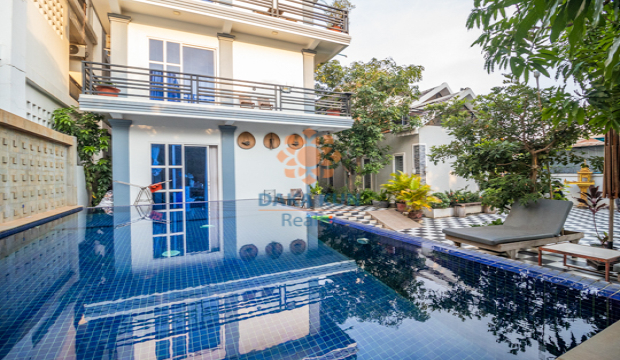 1 Bedroom Apartment for Rent with Swimming Pool in Krong Siem Reap