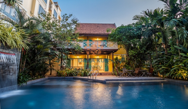 4 Bedrooms Villa for Rent with Pool in Krong Siem Reap-Wat Damnak