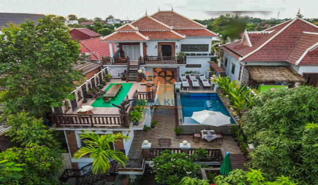 Boutique Hotel for Sale Close to Siem Reap City Center-Sala Kamreuk