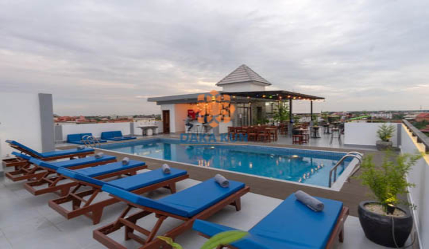 33 rooms Hotel for Rent in Krong Siem Reap-Svay Dangkum