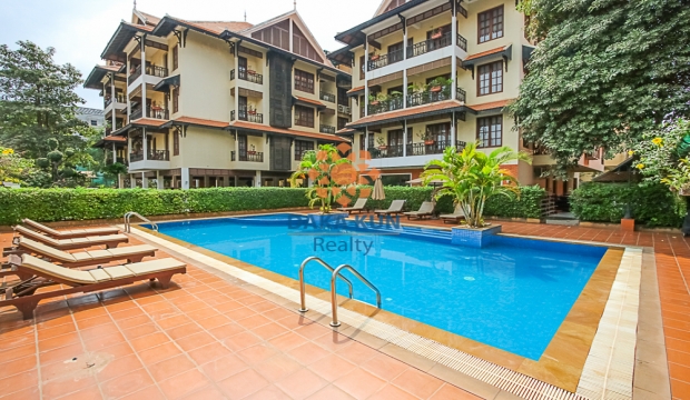1 Bedroom Apartment for Rent with Pool in Siem Reap-Central Area