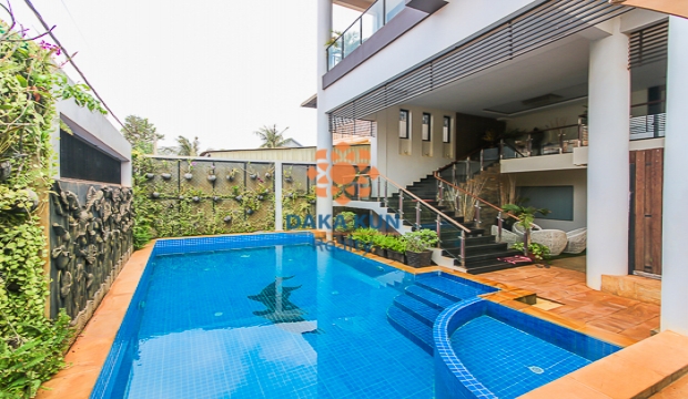 2 Bedroom Apartment for Rent with Swimming Pool in Siem Reap-Sala Kamreuk