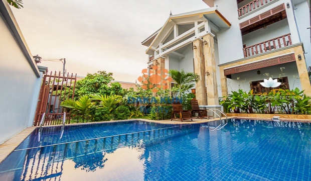 2 Bedrooms Apartment For Rent with Swimming Pool in Siem Reap-Slor Kram