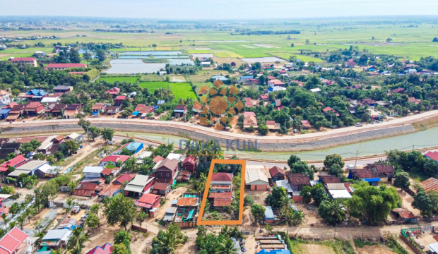 Land For Sale In Siem Reap City-River-Side