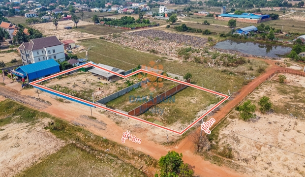 Land for Sale in Siem Reap city-Svay Dangkum