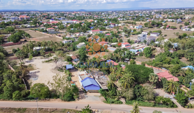 Land and House for Sale in Siem Reap City-Chreav
