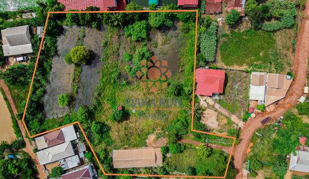 Land​​ for Sale in Siem Reap City, near Wat Athvea