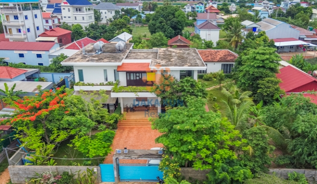 Modern Villa for Sale in Siem Reap - 2 mins from National Rd 06