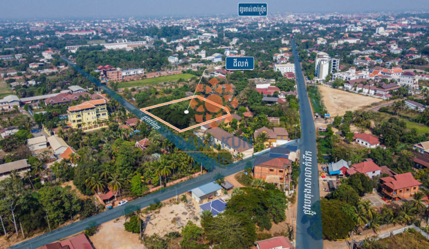 Urgent Sale, Land near ISSR School, Siem Reap City
