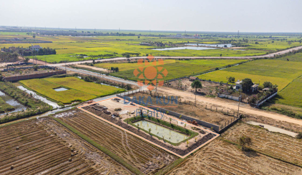 Land for Sale in Siem Reap City, near Lagoon Siem Reap