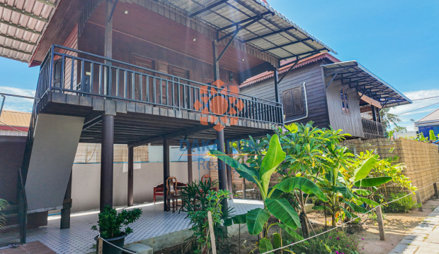 Wooden House for Rent in Siem Reap City, Sala Kamreuk