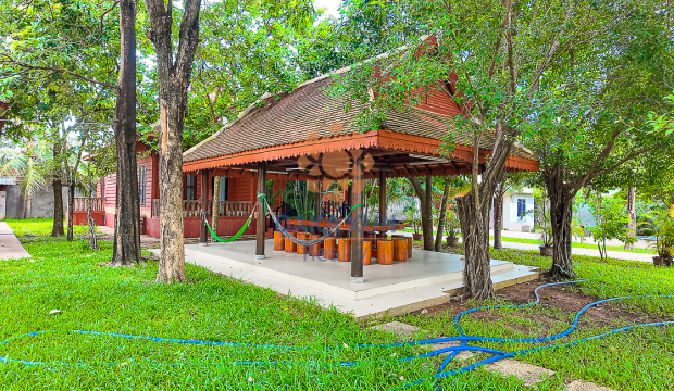 2 Bedrooms Wooden House for Rent in Siem Reap City
