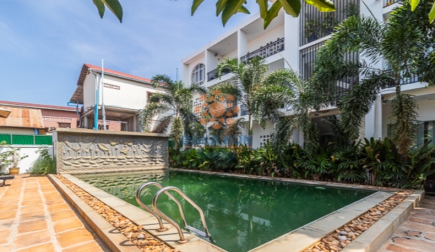 2 Bedrooms Apartment for Rent With Pool in Siem Reap city-Svay Dangkum