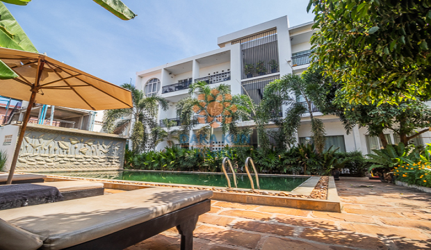 1 Bedroom Apartment for Rent with Pool in Krong Siem Reap-Svay Dangkum