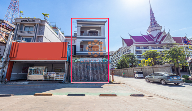 Shophouse for Rent in Krong Siem Reap-National Road 6