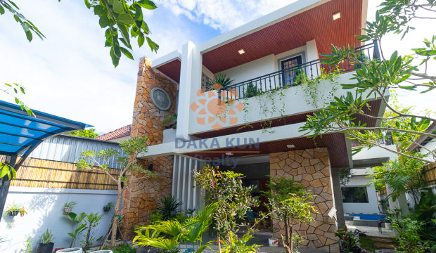 4 Bedrooms Villa with Swimming Pool for Rent in Siem Reap City - Sala Kamreuk
