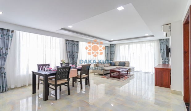 2 Bedrooms Apartment for Rent with Pool in Siem Reap - Svay Dangkum