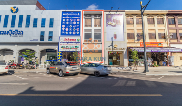 Shophouse for Sale in Siem Reap City Center, Sivutha Blvd
