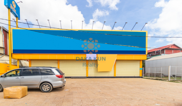 Commercial Space for Rent on National Road 6-Krong Siem Reap