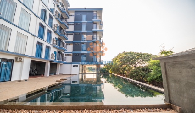 1 Bedroom Apartment for Rent with Pool in Siem Reap-Sala Kamreuk