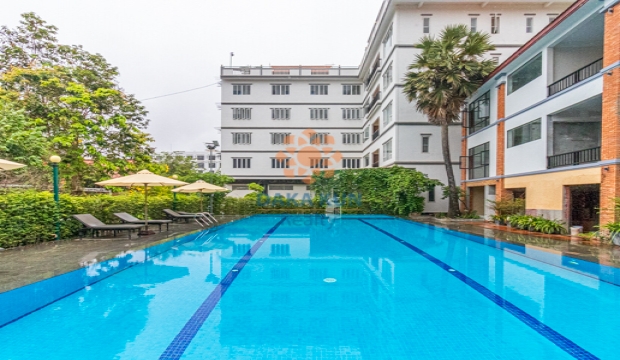 2 Bedrooms Apartment for Rent with Swimming Pool in Siem Reap-Svay Dangkum