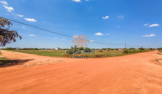 Land for Sale in Siem Reap city-Chreav
