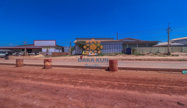 Warehouse for Rent on Ring Road in Sala Kamreuk, Siem Reap
