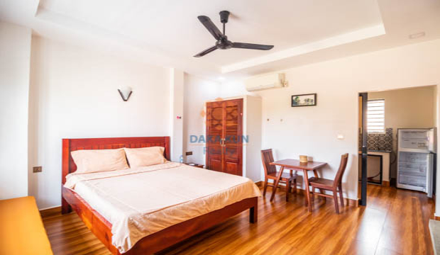 Studio Apartment for Rent in Siem Reap city-Svay Dangkum