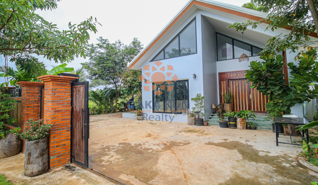 3 Bedrooms House for Rent in Siem Reap City, Chreav