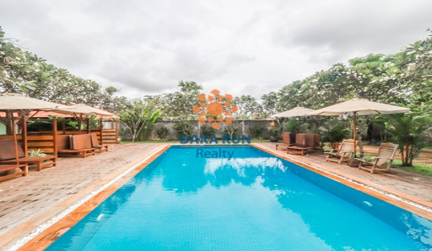 2 Bedroom Apartment for Rent with Swimming Pool in Siem Reap-Svay Dangkum