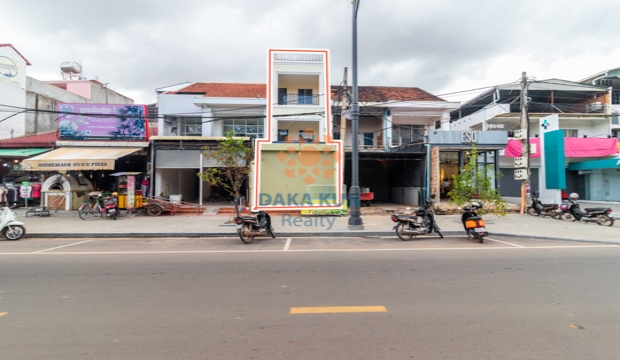 Shophouse for Rent on Sivutha Road, Siem Reap city