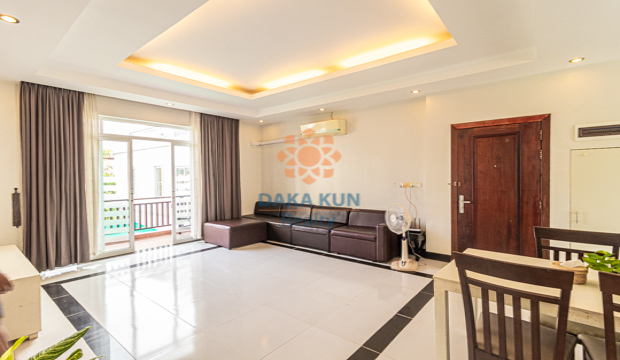 2 Bedrooms Apartment for Rent in Krong Siem Reap-Svay Dangkum