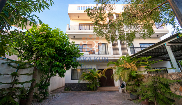 4 Bedrooms House for Rent in Krong Siem Reap-Svay Dangkum