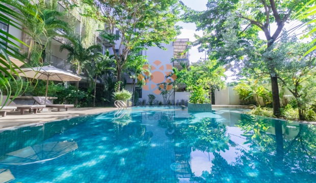 1 Bedroom Apartment for Rent with Swimming Pool and Gym in Siem Reap