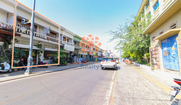 Shophouse for Rent in Siem Reap City, close to Hotel Somadevi Angkor Resort & Spa