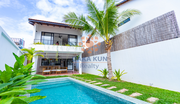3 Bedrooms Modern Villa For Rent In Siem Reap City