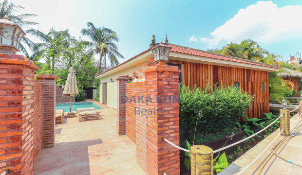 Villa with Private Swimming Pool for Rent in Siem Reap City, Sala Kamreuk