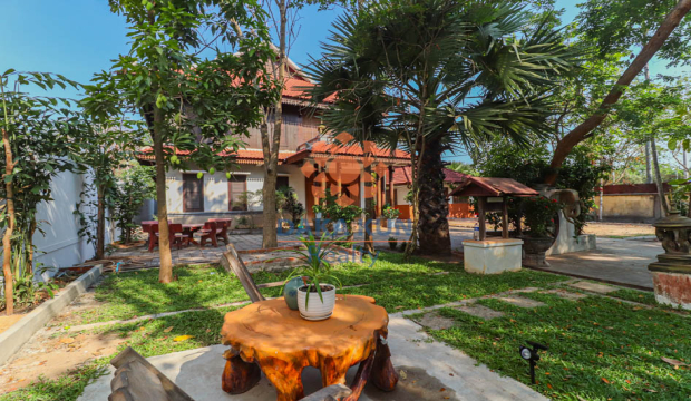 5 Bedrooms House for Rent in Siem Reap City, Sla Kram
